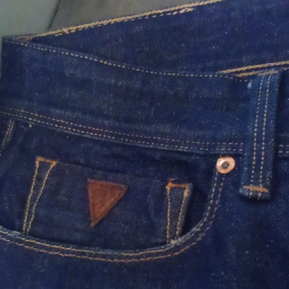 Guess Women's Dark Blue Denim Jeans - Picture 4 of 5